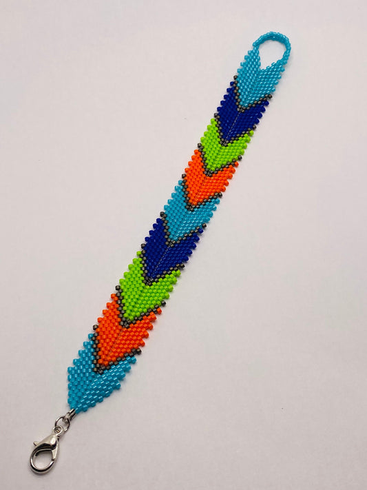 Colorful beaded bracelet