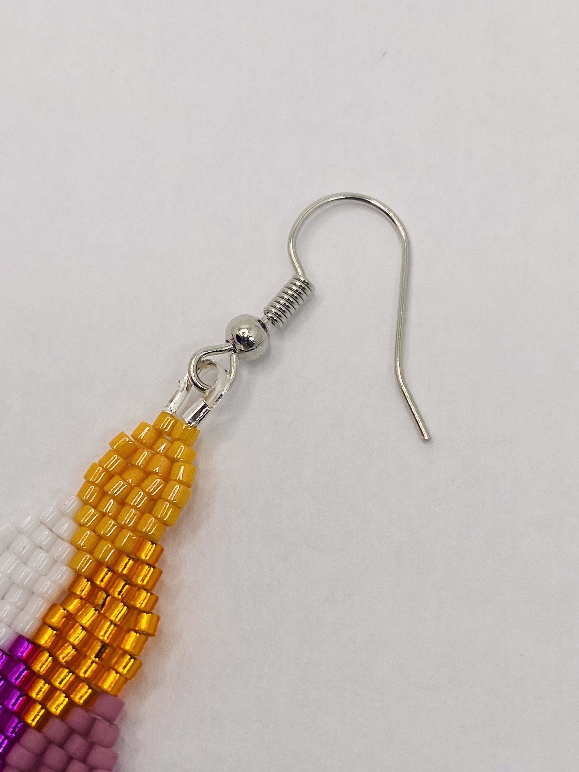 Vibrant Color Stack Earrings
